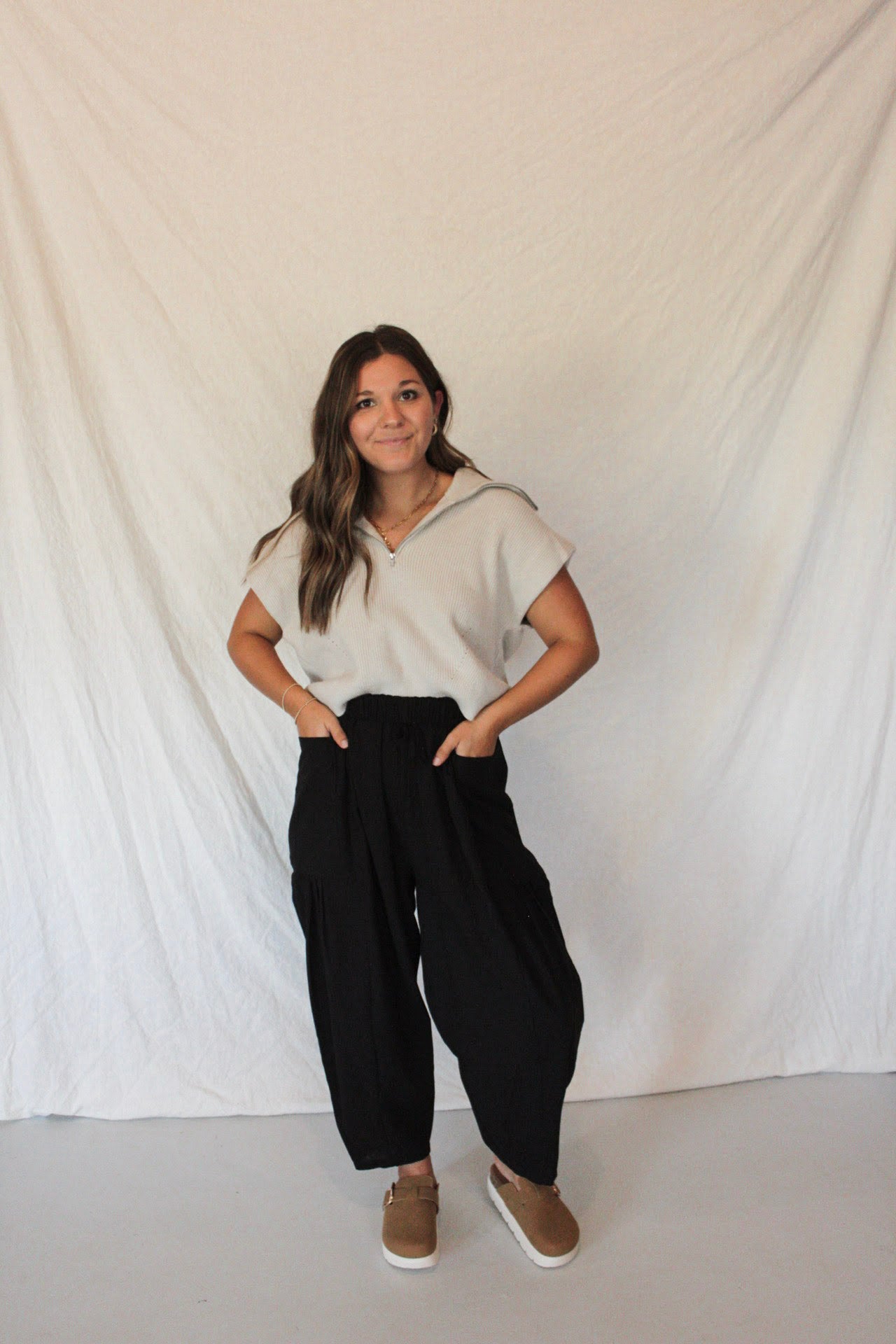 The Harem Pant - Black