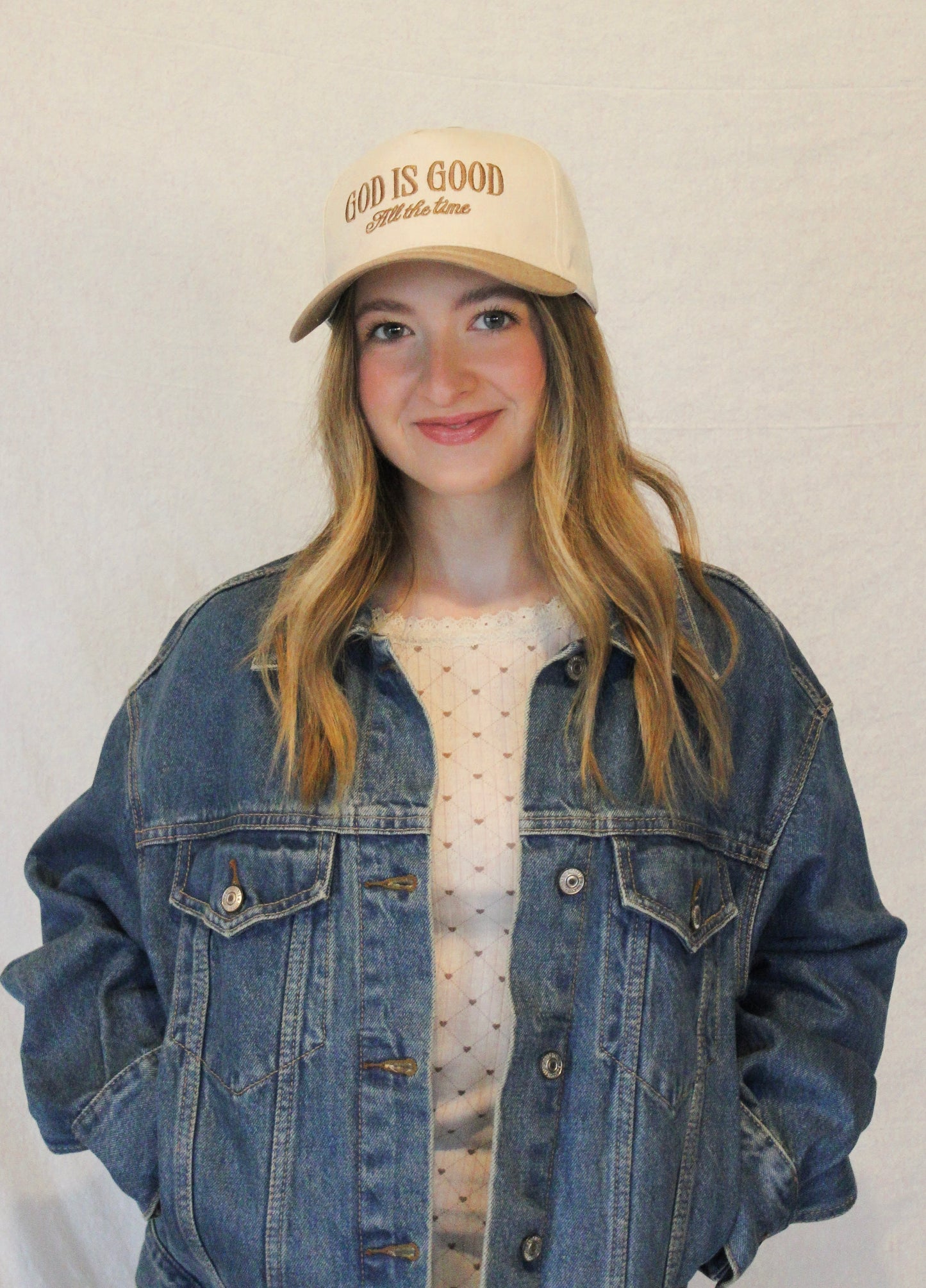 God Is Good Trucker Hat