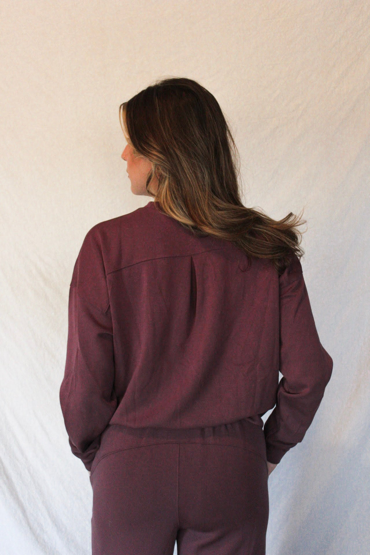 Remi Crewneck Sweatshirt – Plum