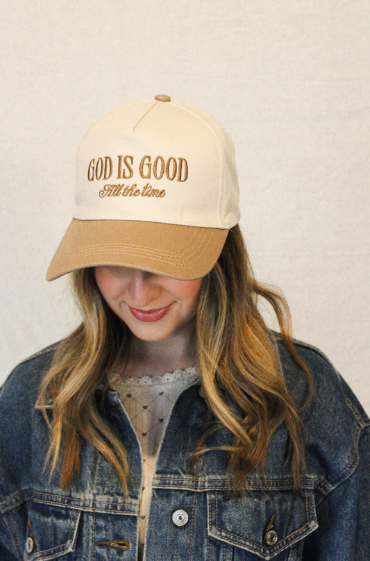 God Is Good Trucker Hat