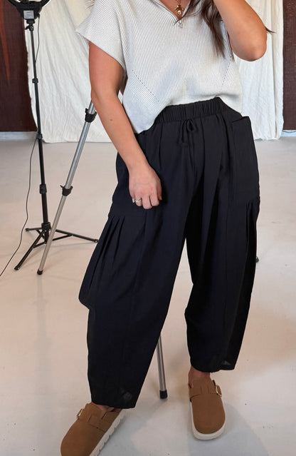 The Harem Pant - Black