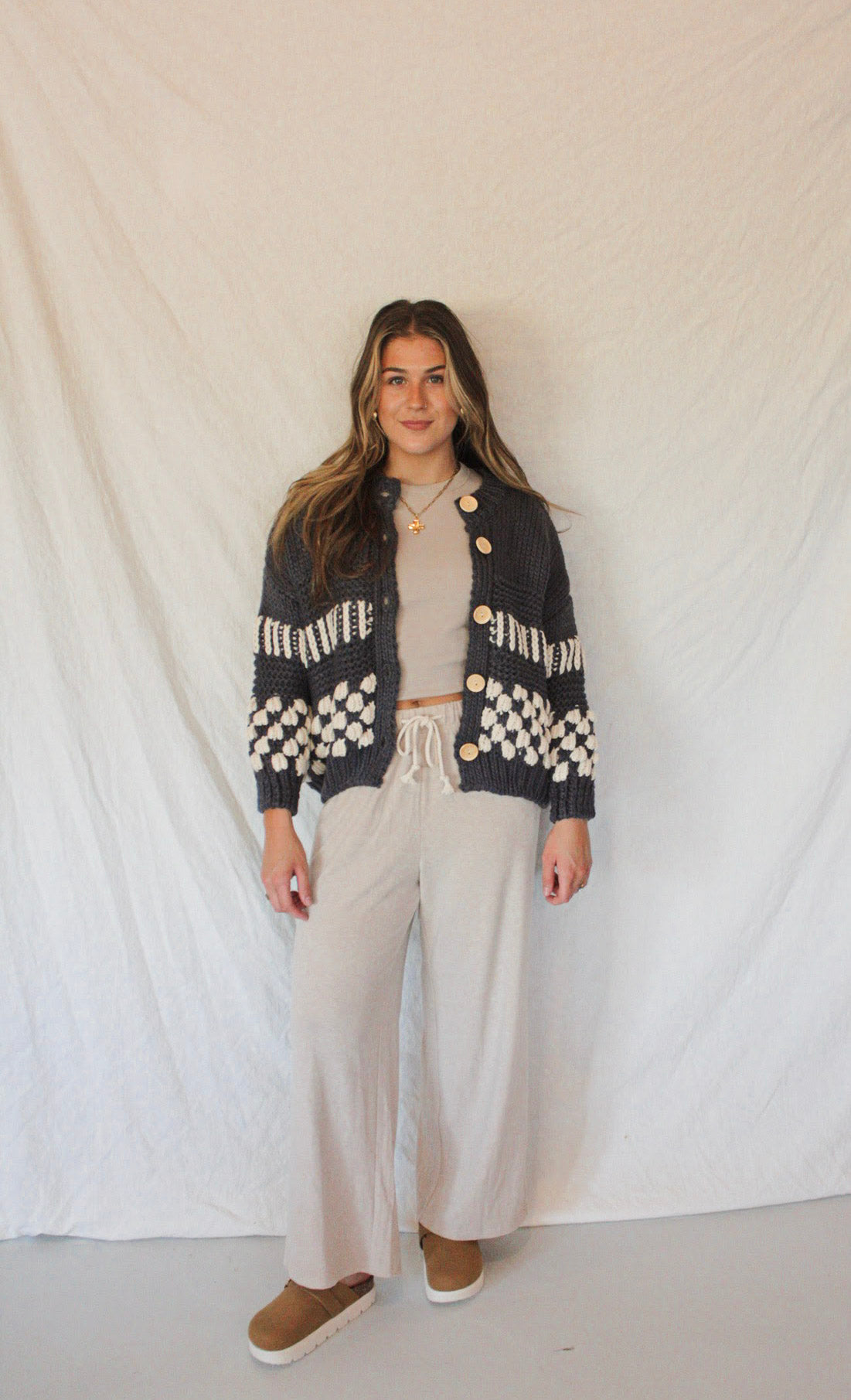 The Calder Cardigan - Navy