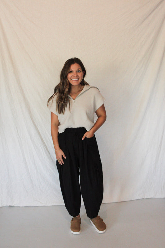 The Harem Pant - Black