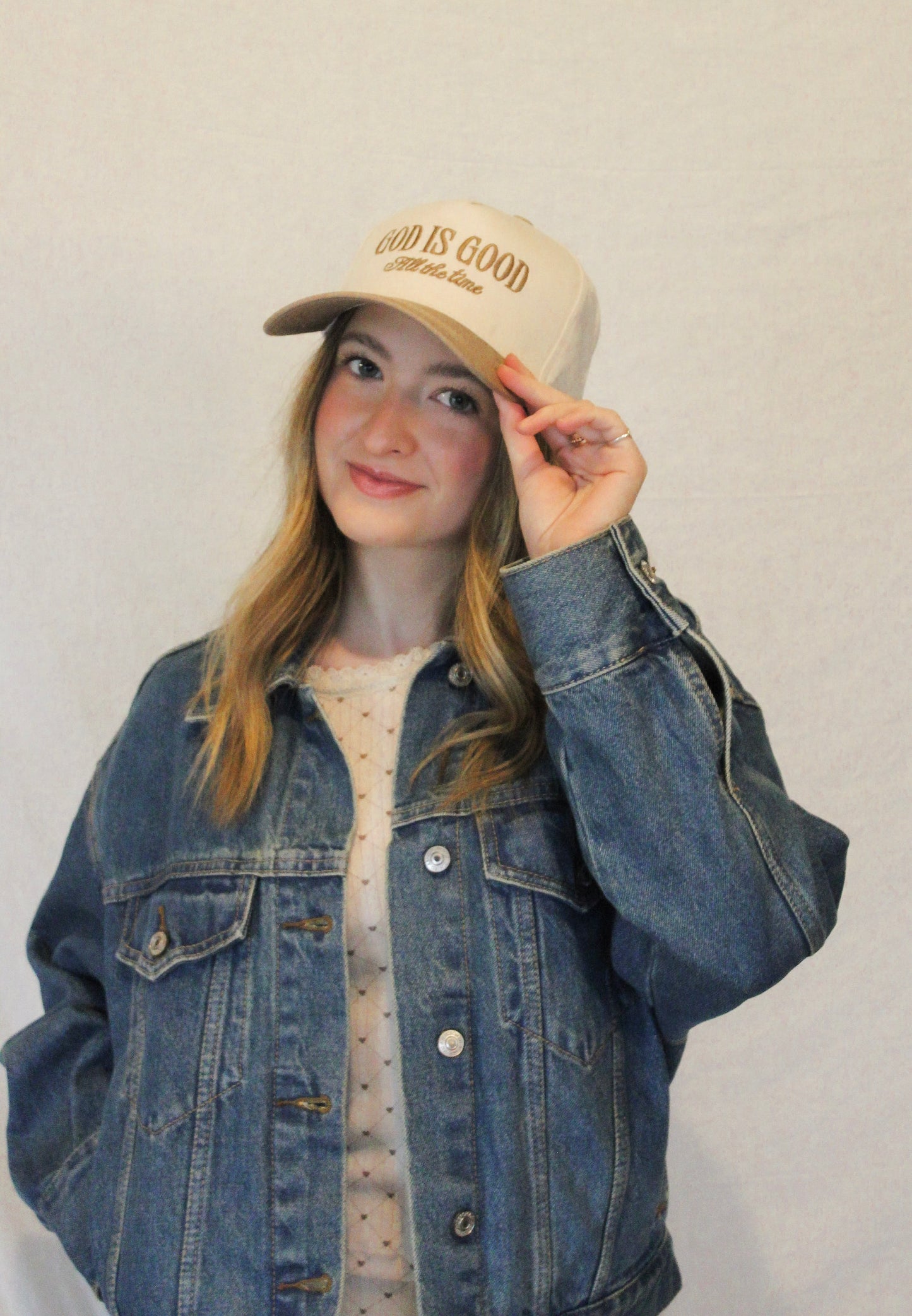 God Is Good Trucker Hat