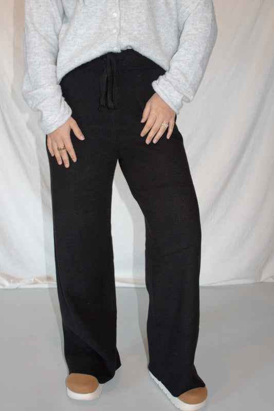 Everyday Knit Pants - Black
