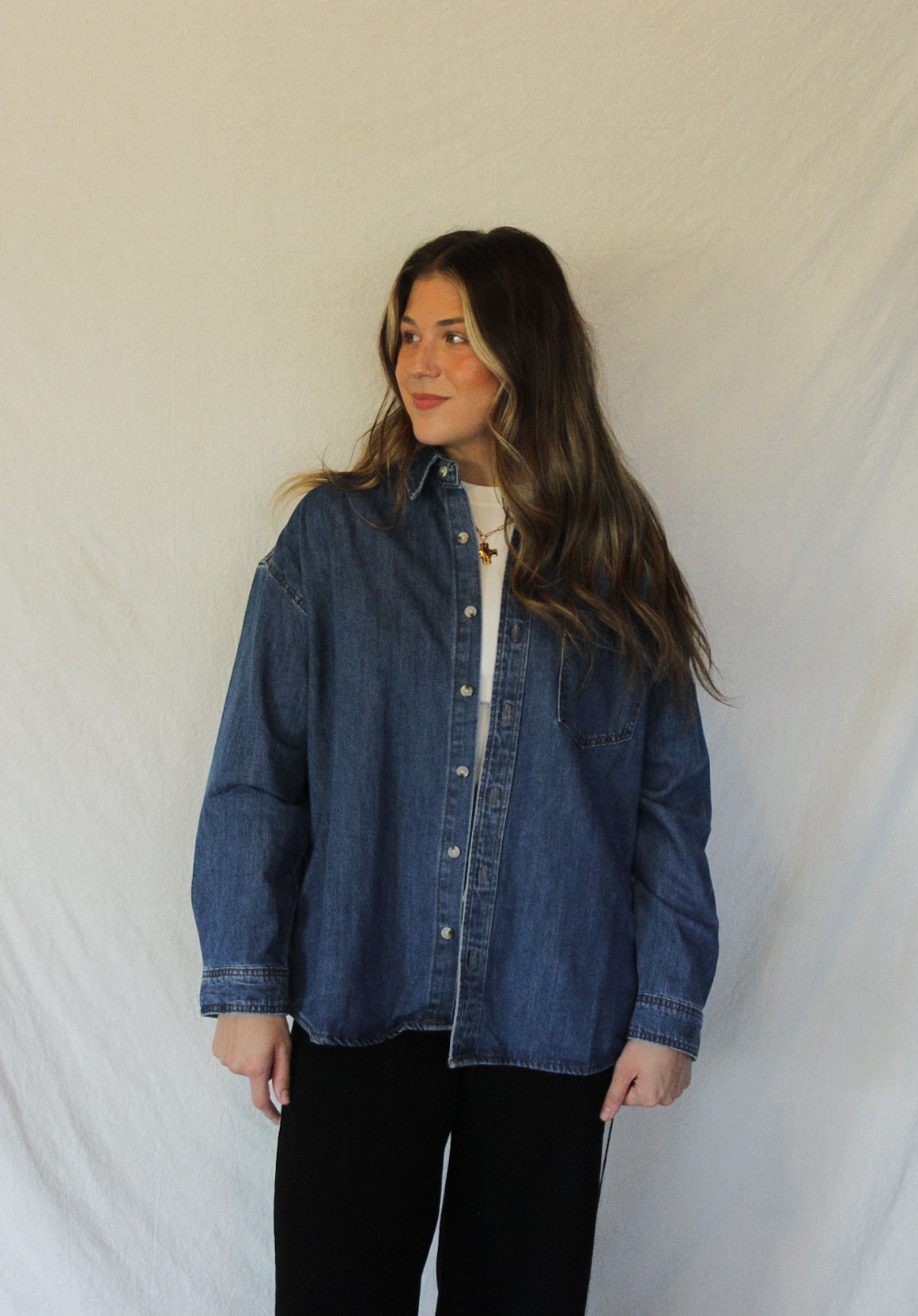 The Blake Denim Jacket - Dark Denim