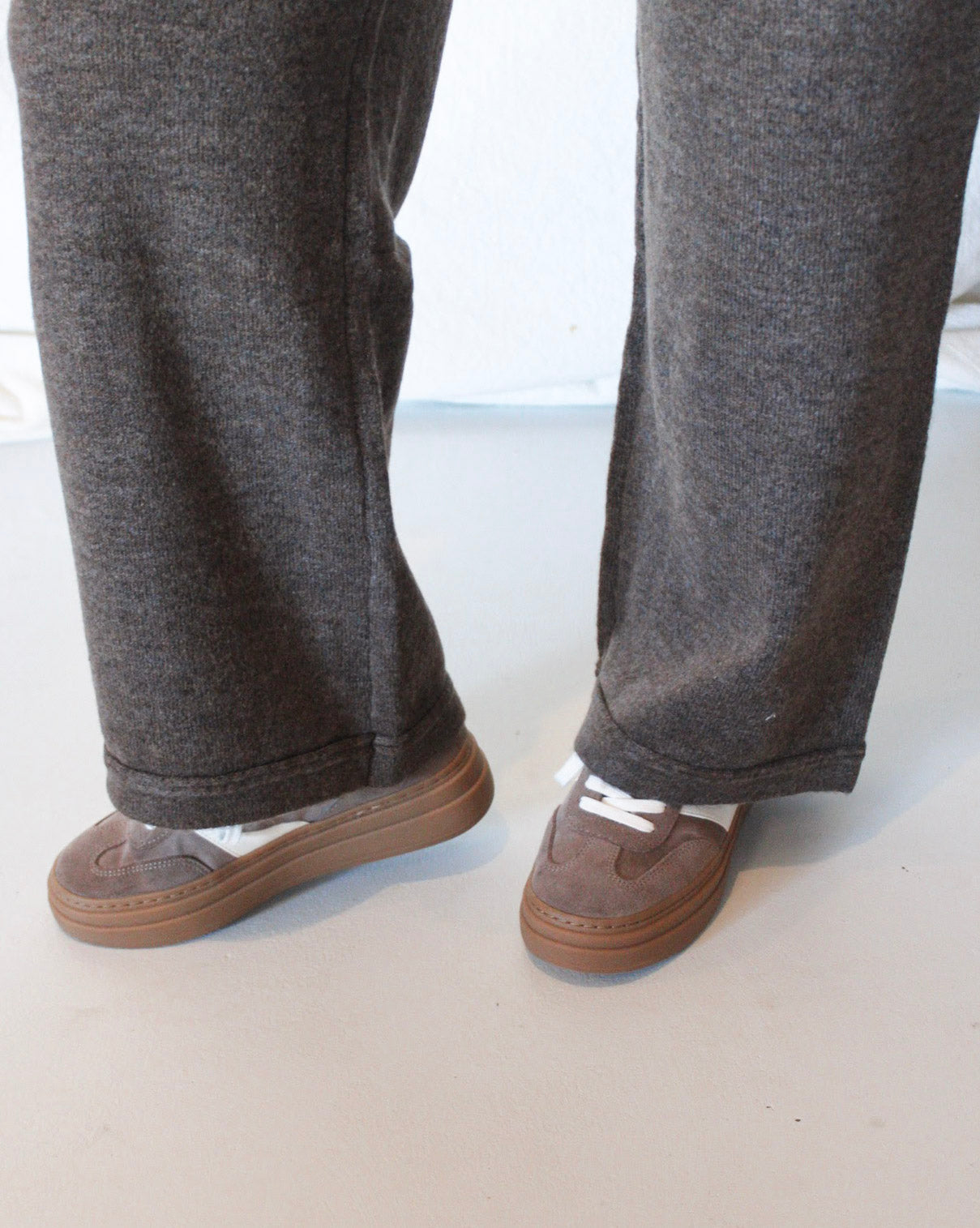 Mae Knit Lounge Pant – Chocolate