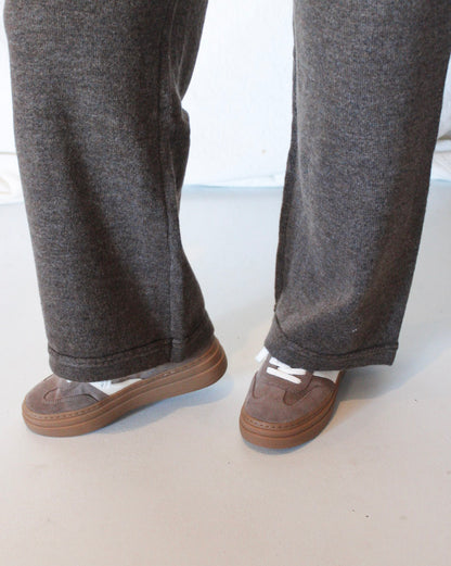 Mae Knit Lounge Pant – Chocolate